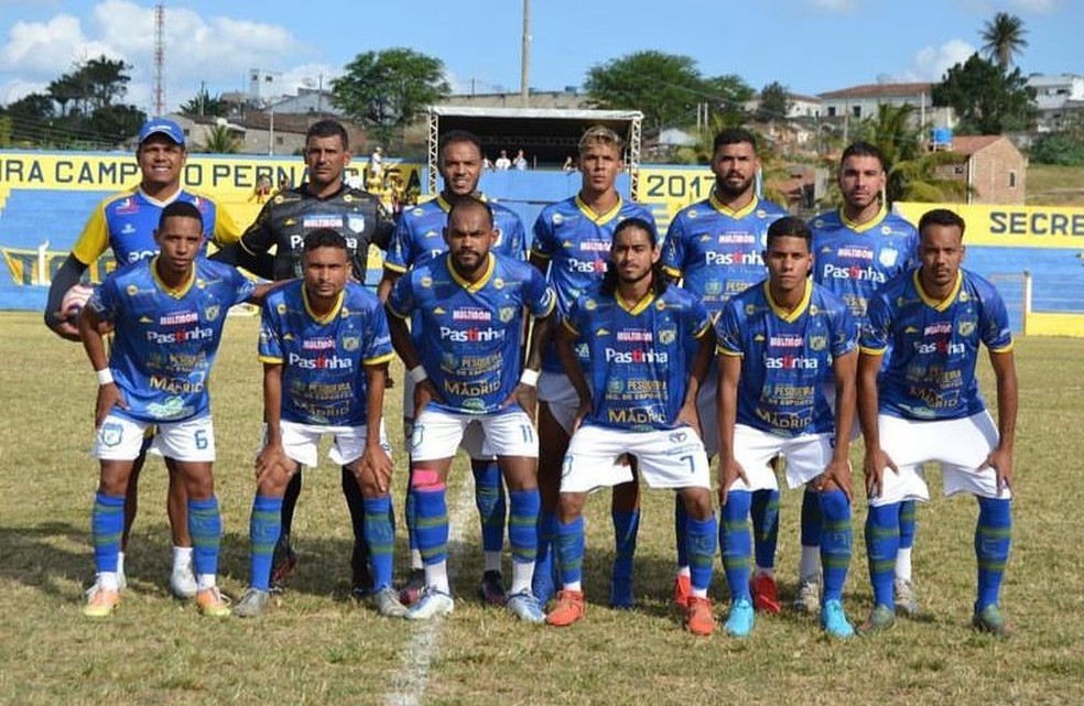 Pesqueira na partida contra o Serrano — Foto: Divulgação 