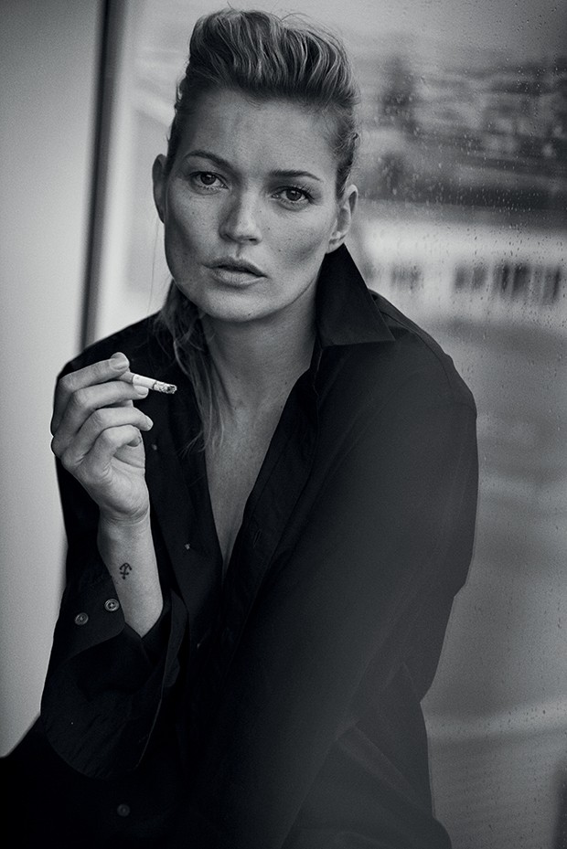  Kate Moss, Paris, 2015 (Giorgio Armani, SS 2015) this will appear in the  Rotterdam's Kunsthal musuem  Peter Lindbergh exhibition next year   (Foto: Peter Lindbergh Studio, Paris  Gagosian Gallery )