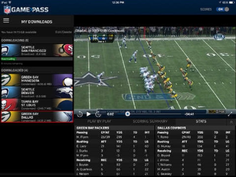 nfl game pass on playstation 3
