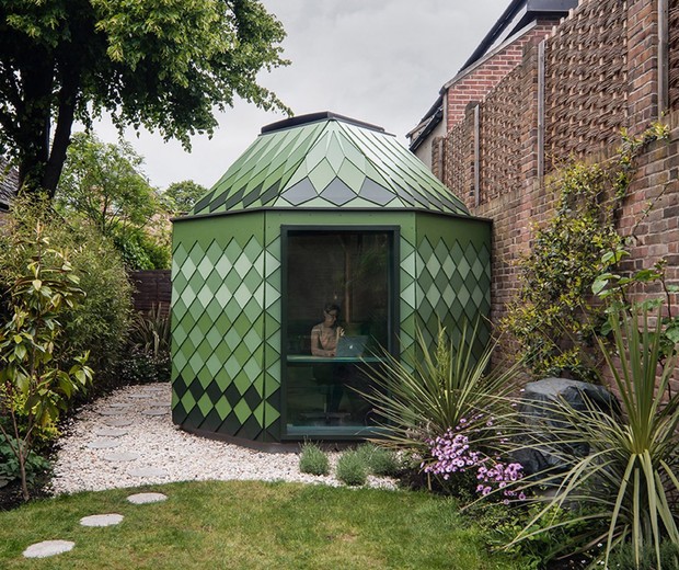 Home office no quintal: 15 projetos para inspirar (Foto: Ben Tynegate)