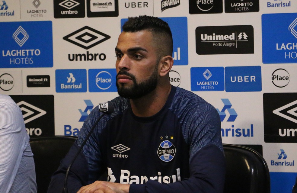 Maicon Grêmio (Foto: Eduardo Moura)