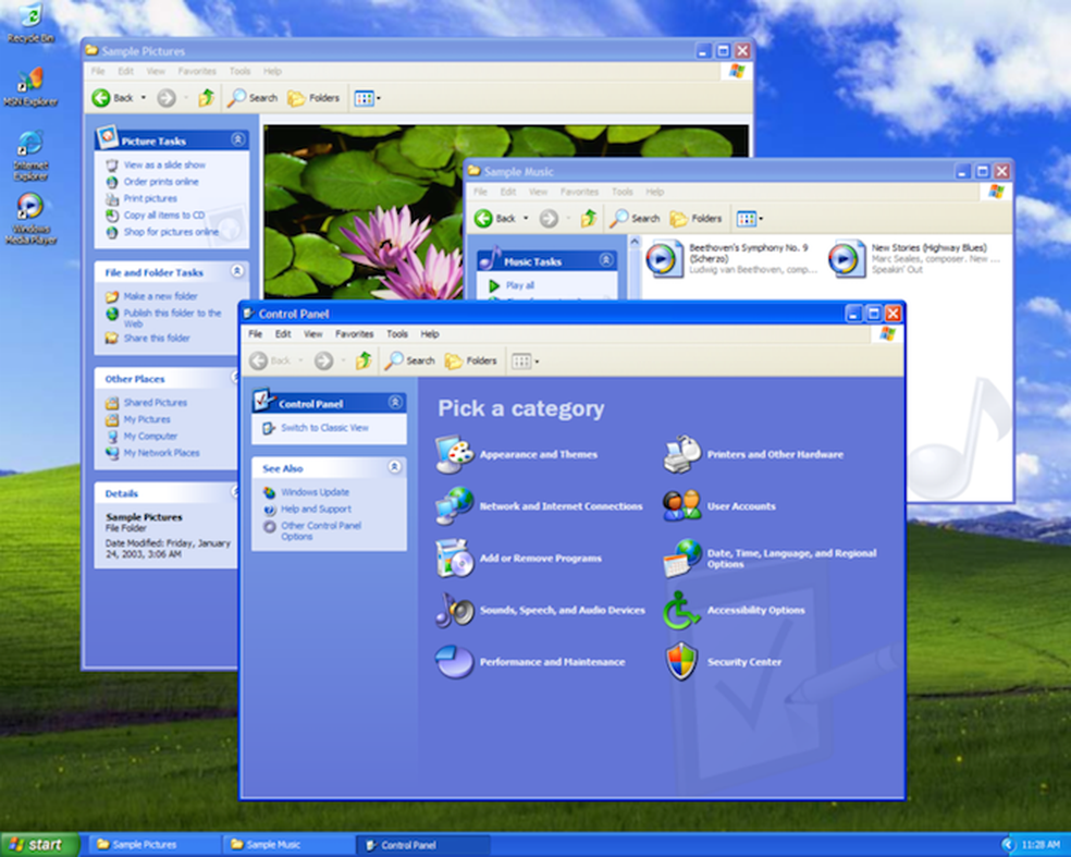 Windows XP teve ótima aceitação do público (Foto: Divulgação/Microsoft)