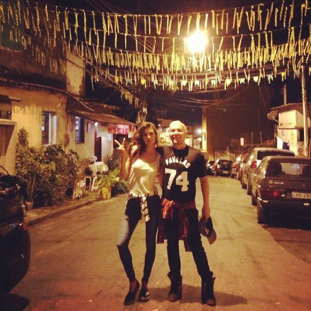Alessandra Ambrósio e Matheus Mazzafera (Foto: reprodução / instagram)