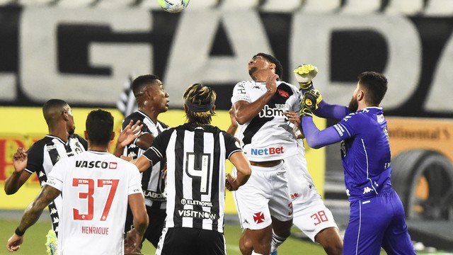 Botafo e Vasco fizeram jogo equilibrado no Nilton Santos