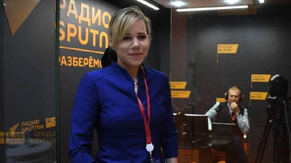 Daria Dugina, filha do filósofo russo Alexánder Duguin — Foto: Reprodução/Telegram