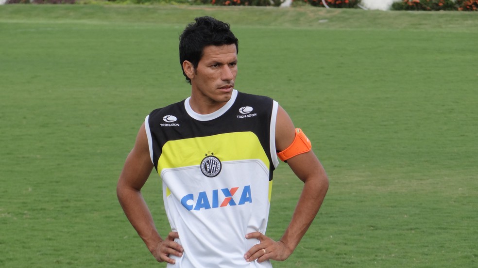 Kiko Alagoano, meia do ASA — Foto: Leonardo Freire/GloboEsporte.com