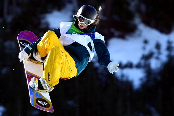 A snowboarder australiana Torah Bright em competição (Foto: Getty Images)