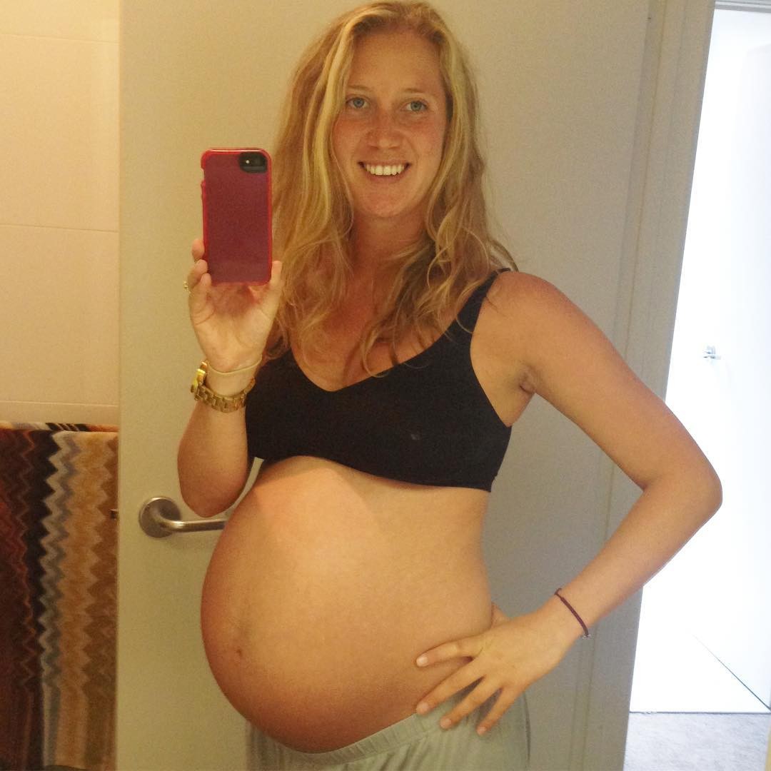 Mel Cooper: gravidez nem sempre é fácil (Foto: Reprodução/Instagram)