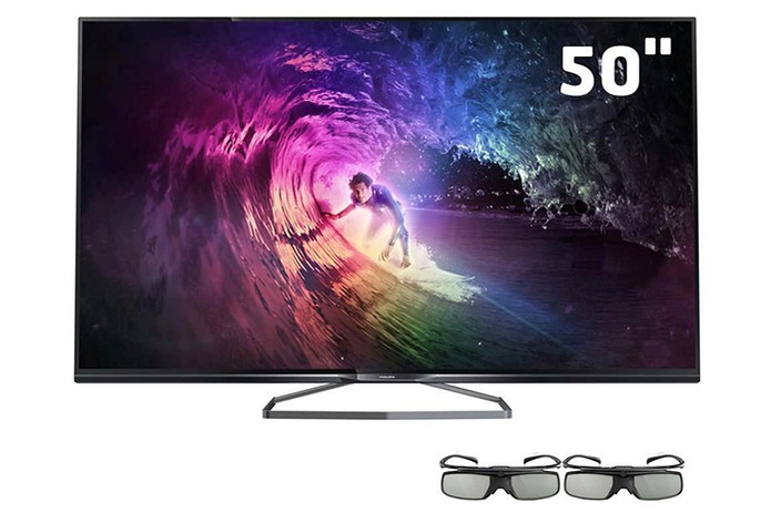 Smart TV Philips 3D com tela de 50 polegadas Ultra HD 4K (Foto: Divulgação/Philips)