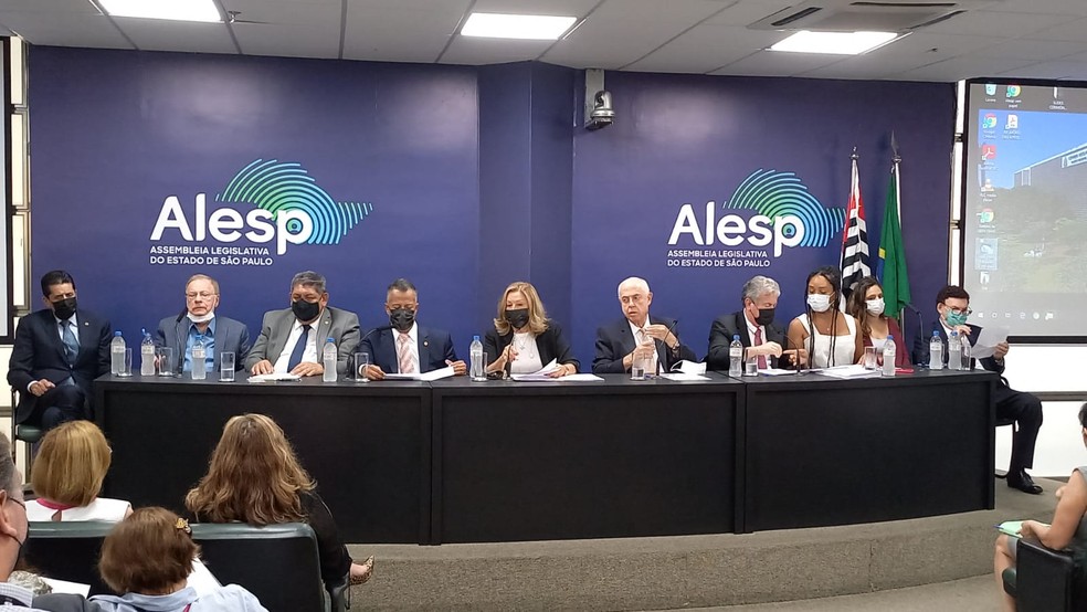 Reunião do Conselho de Ética da Alesp  — Foto: Pedro Santana/Alesp