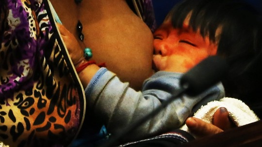 Mais da metade das crianças indígenas    Guarani são hospitalizadas no primeiro ano de vida