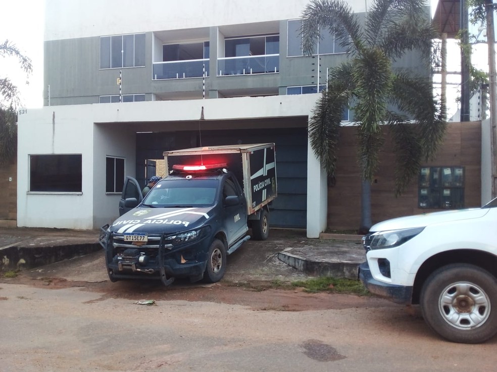 Delegado é encontrado morto dentro de casa em Porto Velho — Foto: Tiago Frota/Rede Amazônica 