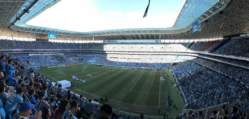 No aniversário do Grêmio, Arena faz promoções para jogo contra o Paraná