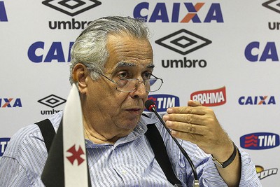 Eurico Miranda Coletiva Vasco (Foto: Marcelo Sadio / Vasco.com.br) Eurico Miranda Coletiva Vasco (Foto: Marcelo Sadio / Vasco.com.br)