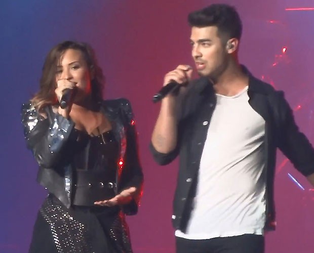 Demi Lovato e Joe Jonas (Foto: reprodução)