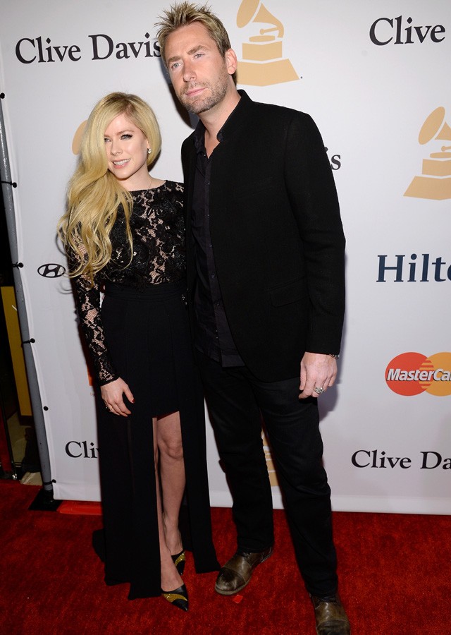 Avril Lavigne e Chad Kroeger (Foto: Getty Images)
