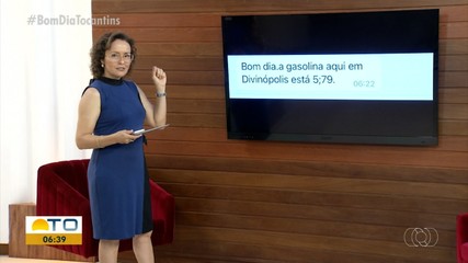 Telespectadores participam do BDT mostrando preço da gasolina no estado