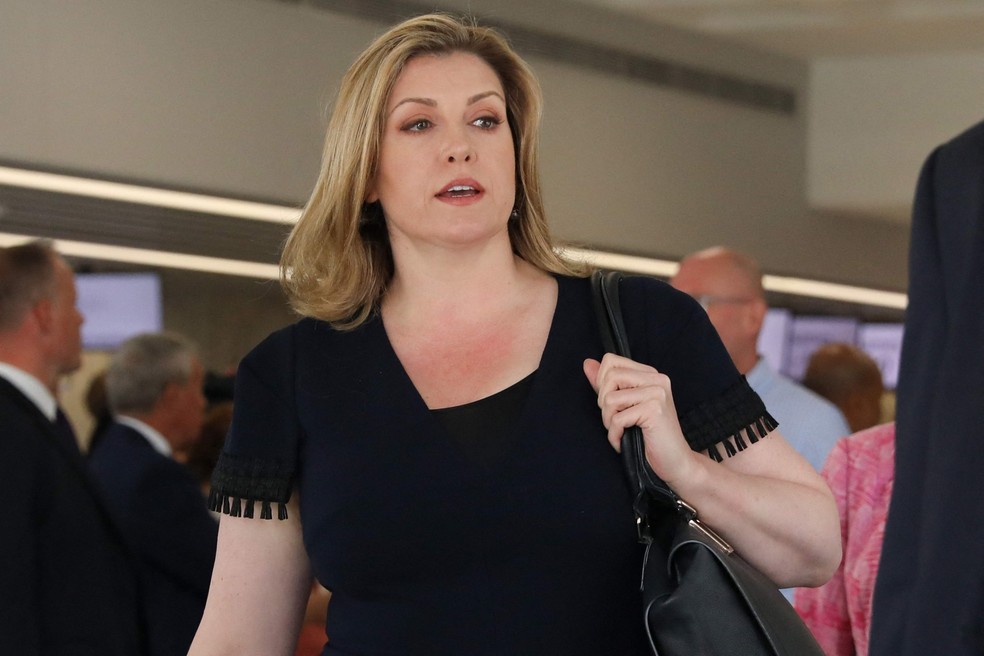 Foto de arquivo tirada em 23 de julho de 2019 mostra a secretária de Defesa e ministra da Mulher e Igualdade do Reino Unido, Penny Mordaunt, em um evento no centro de Londres — Foto: ISABEL INFANTES/AFP