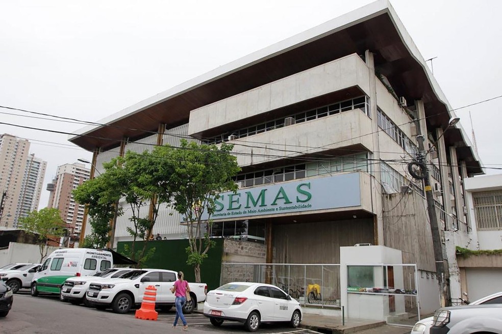 Sede da Semas em Belém. — Foto: Reprodução / Agência Pará