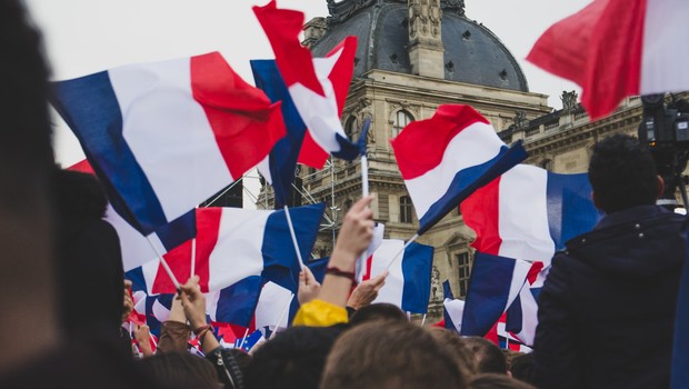 Bandeira da França (Foto: Alice Triquet/Unsplash/Creative Commons)