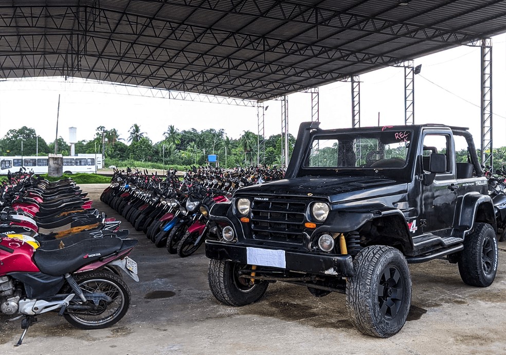 O valor mínimo do lance será de R$200 para carros e de R$100 para motocicletas, conforme os leilões anteriores.  — Foto: Divulgação/Detran-AM