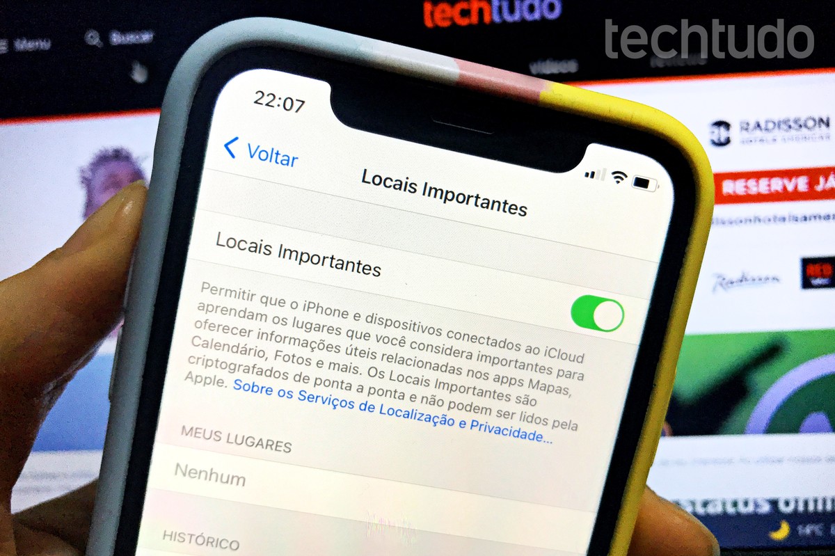 Seu iPhone guarda lista de seus lugares mais visitados; saiba apagar