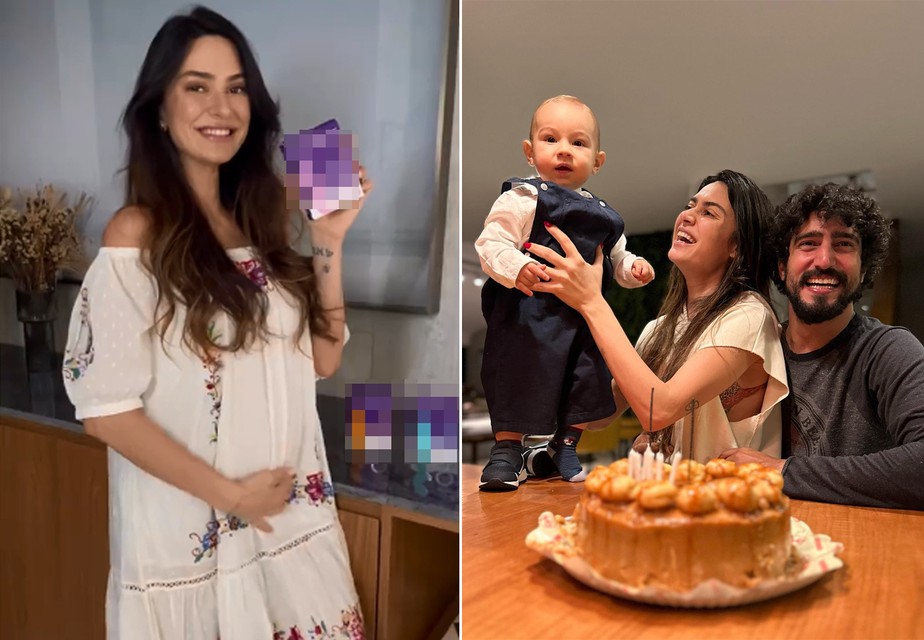 Thaila Ayala, que é casada com Renato Góes e tem Francisco, anuncia segunda gravidez