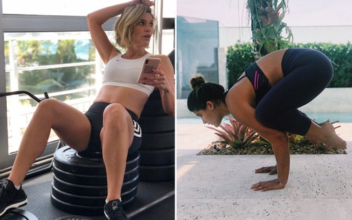 Foto: Filha de Flávia Alessandra, Giulia Costa combina top neon com calça  legging de cintura alta em ida à academia - Purepeople