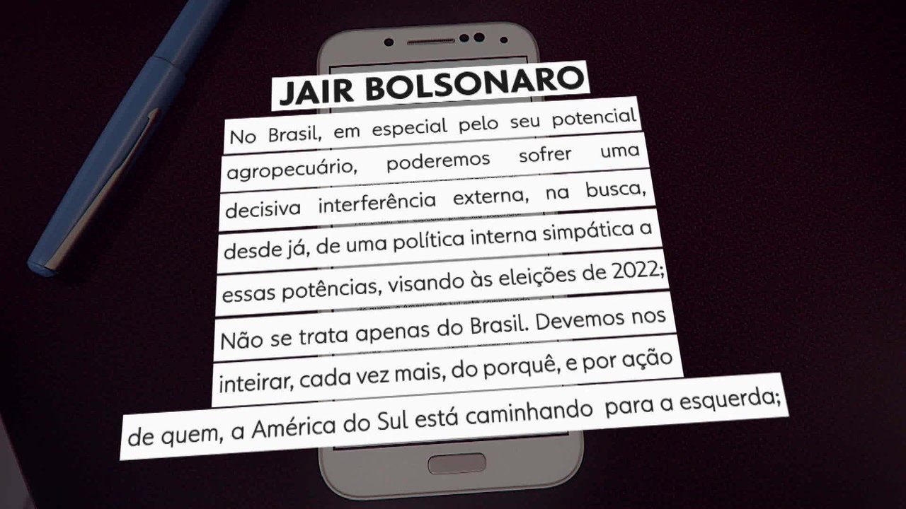 Bolsonaro ainda estuda como reagir a possível vitória de Biden
