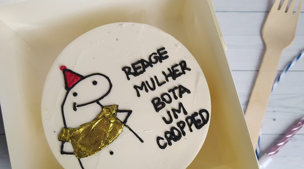 Os clientes da Aurora Cakes, em Curitiba, também se inspiram em memes para os mini-bolos (Foto: Divulgação/Aurora Cakes)