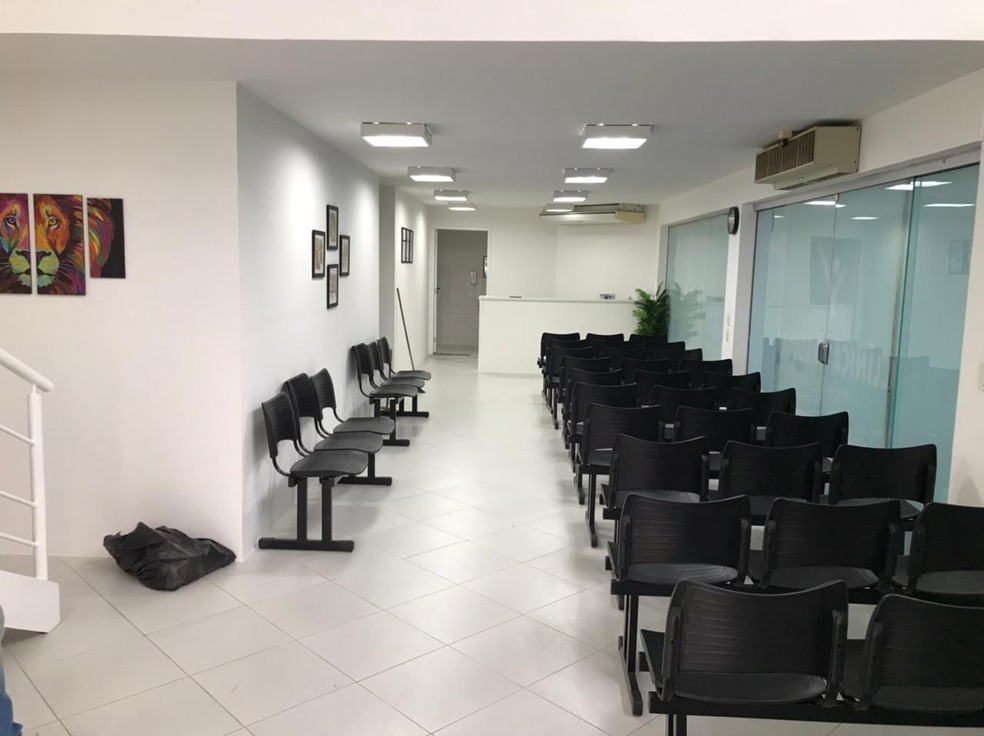 Sala de espera da Clínica Vascular Municipal de Saquarema, no RJ — Foto: Divulgação/Prefeitura