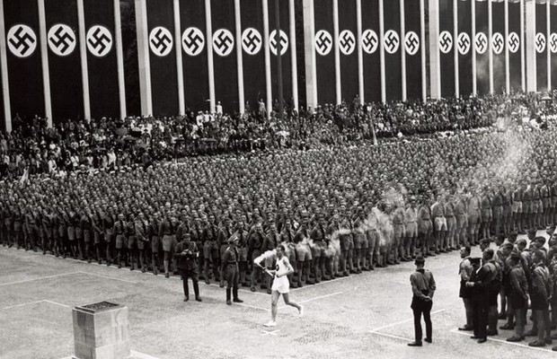 Jogos Olímpicos de 1936, na Alemanha (Foto: Getty Images)