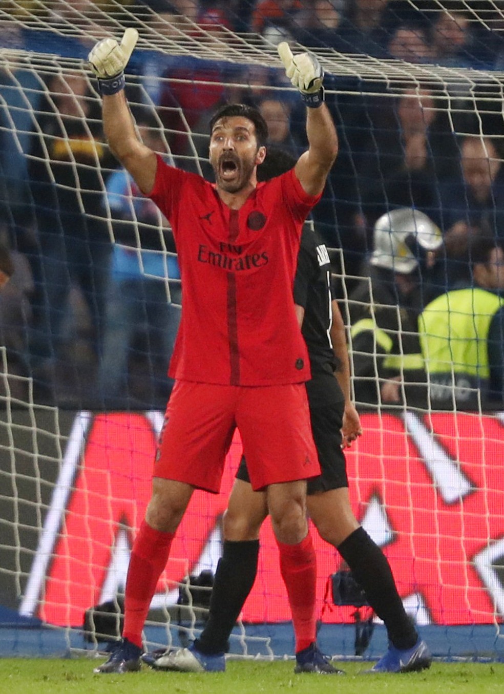 Buffon PSG x Napoli &acirc;?? Foto: Reuters