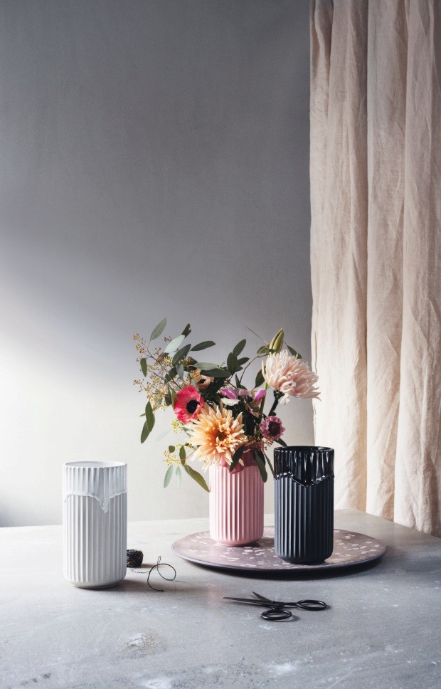 Vvasos da marca dinamarquesa Lyngby Porcelæn, do grupo Rosendahl Design (Foto: Divulgação)