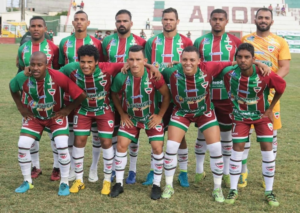 Caio disputou a Copa Alagoas pelo tricolor de Palmeira dos Índios — Foto: Reprodução/Instagram