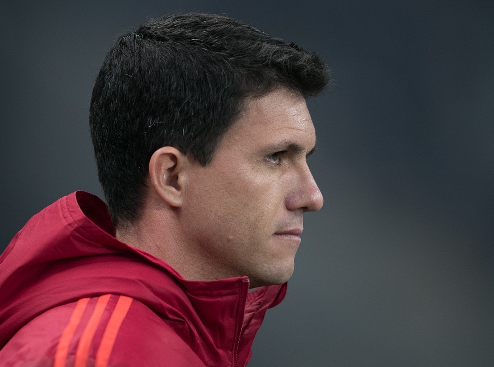 Maur&iacute;cio Barbieri durante o empate entre Flamengo e Gr&ecirc;mio, pela Copa do Brasil (Foto: LIAMARA POLLI/AGIF/ESTAD&Atilde;O CONTE&Uacute;DO)