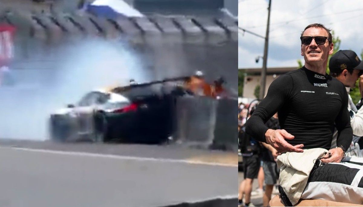 Schauspieler Michael Fassbender verunglückte bei einem Autorennen in Frankreich;  Videos ansehen |  Unterhaltung