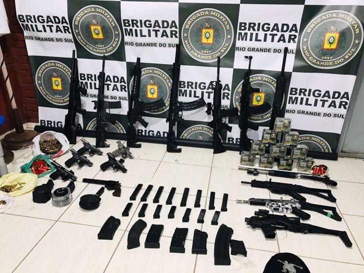 Homem é preso com armas de grande calibre e munições em Venâncio Aires