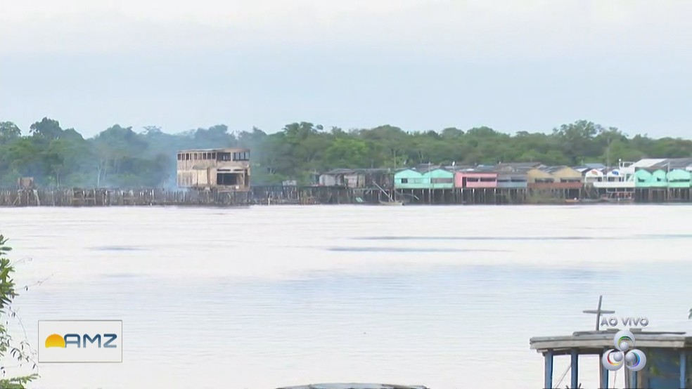 Incêndio fronteira Brasil Bolívia  — Foto: Rede Amazônica/Reprodução