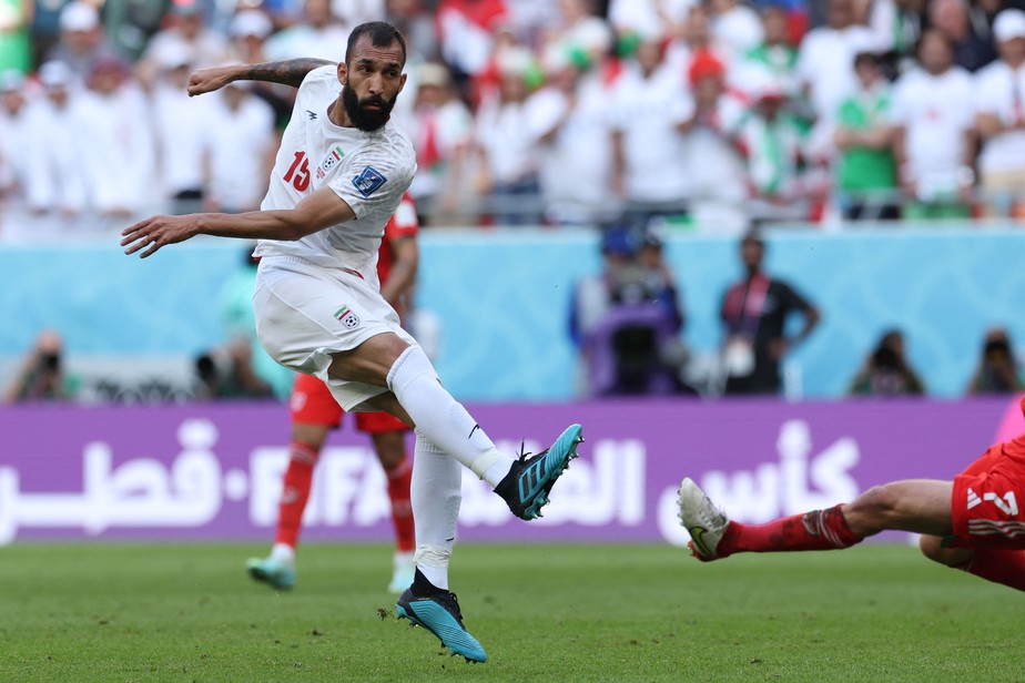 Cheshmi marcou o primeiro gol em chute de fora da área nesta Copa do Mundo