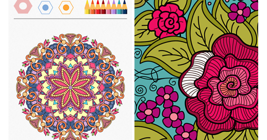 App Gratis Simula Livros De Colorir Para Adultos No Iphone E No Ipad Noticias Techtudo