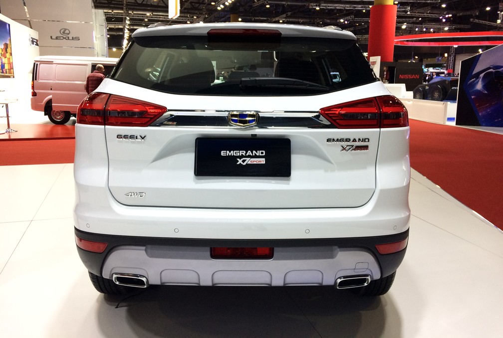 Geely Emgrand X7 Sport (Foto: Peter Fussy/G1)