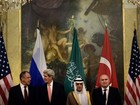 EUA, Rússia, Turquia e Arábia Saudita começam diálogo sobre Síria