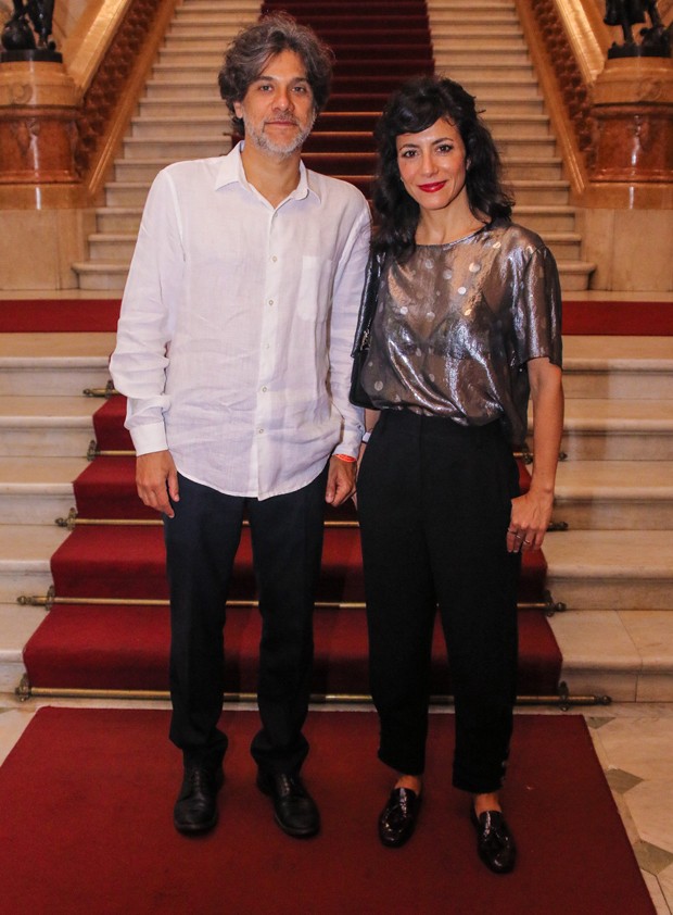 Marina Person e Gustavo Rosa Moura (Foto: Thiago Duran/AgNews)