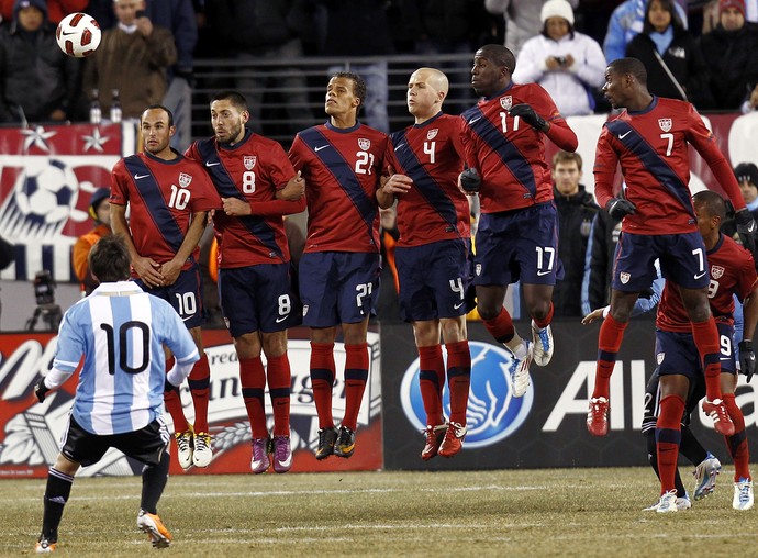 Messi Argentina Estados Unidos amistoso 2011 (Foto: Getty Images)