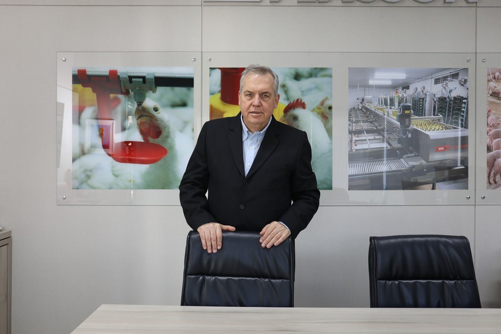 Franke Hobold – Presidente Plasson do Brasil — Foto: Divulgação