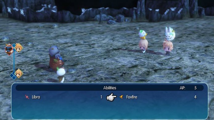 World of Final Fantasy: o layout Classic tem combates mais tradicionais (Foto: Reprodução / Thomas Schulze)