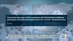 Psiquiatra recomenda que crianças sejam protegidas da sobrecarga de informação da Covid-19