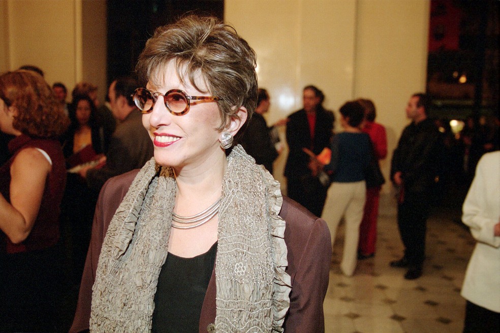 Ruth Escobar em foto de 2001 (Foto: Marina Malheiros/Estadão Conteúdo/Arquivo)