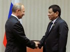 Presidente das Filipinas se encontra com Putin
